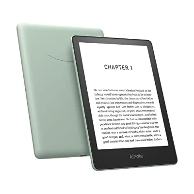 Image of Certified Refurbished Kindle Paperwhite Signature Edition 32 GB With a 6.8&quot; display, wireless charging and auto adjusting front light ads Agave Green