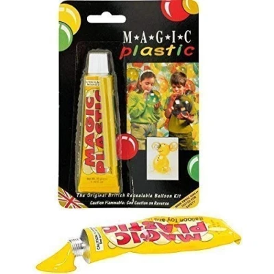 Image of Triple Pack Red Magic Plastic Resealable Balloon Kit 3 x 30g Tubes