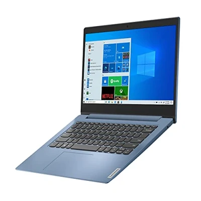 Image of Lenovo IdeaPad 1 14 Laptop, 14.0&quot; HD Display, Intel Celeron N4020, 4GB RAM, 64GB Storage, UHD Graphics 600, Win 10 in S Mode, Ice Blue