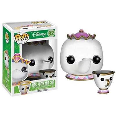 Image of Disney 3898 &quot;Pop!&quot; Vinyl Mrs. Potts and Chip Figure