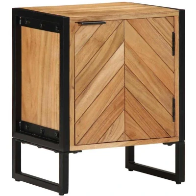 Image of vidaXL Bedside Cabinet 40x30x50 cm Solid Wood Acacia
