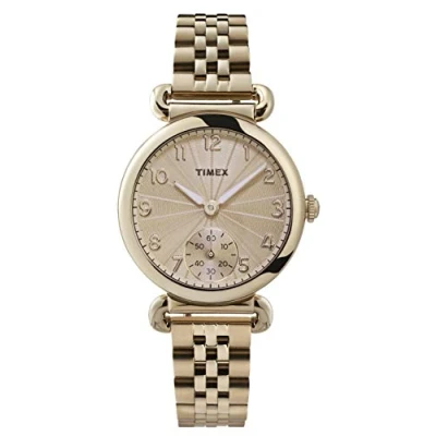 Image of Timex Women&#039;s Analogue Quartz Watch with Stainless Steel Strap TW2T88600
