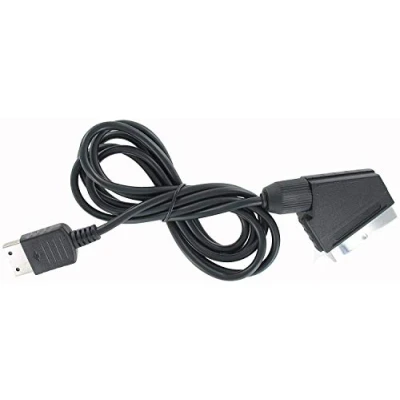 Image of Ruitroliker 1.8M 6FT RGB Scart Cable AV Lead Video for Dreamcast Console