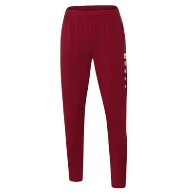 Image of JAKO Women&#039;s Premium Trainingshose Tracksuit Bottoms, Wine red, 34 (EU)