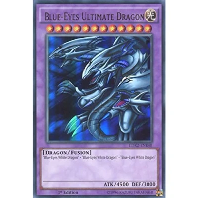 Image of YU GI OH! YuGiOh LDK2 ENK40 Limited Ed Blue Eyes Ultimate Dragon Ultra Rare card
