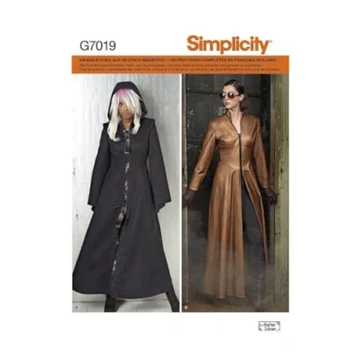 Image of Simplicity SimplicityPattern 8482 Msses&#039; Costume Coats, Paper, White, ONE Size