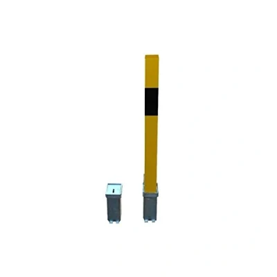 Image of H/D Removable Security Bollard with 2 x Ground Bases. (Keyed to Differ Please)