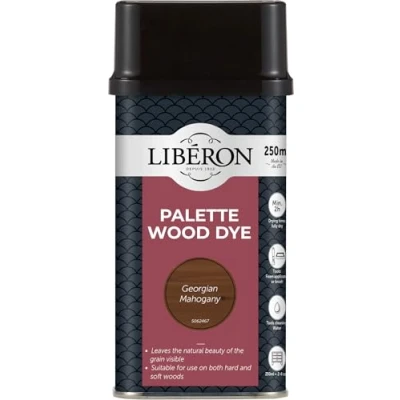 Image of Libéron Palette Wood Dye Georgian Mahogany 250ml