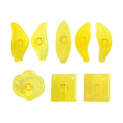 Image of Small Cymbidium Orchid Set of 8 JEM Sugarcraft Cutter great for cake makers