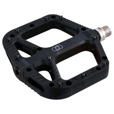 Image of Oxford Products Mountain Bike Pedals Loam 20 Nylon Flat Pedals. Chromoly 9/16&quot; axle. Sealed Bearings. Black