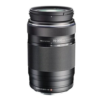Image of OM System Olympus M.Zuiko Digital 75 300mm F4.8 6.7 for Micro Four Thirds Camera, Compact Powerful Zoom Lens, Outdoor