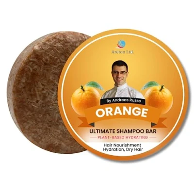 Image of HandMade Solid Shampoo Bar Natural and conditioner For Dry Hair, Hair Nourishment, Prevents Spilt Ends With Plant Based Hydrating SLS Free (Vanilla)