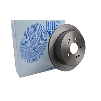Image of 4840134100, 4840134101, 4840134102, 4840134103, 4840135100 Brake disc BLUE PRINT ADG043215 Rear Axle 284mm 10mm 5 Hole 112mm solid Coated