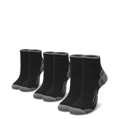 Image of EDZ Merino Wool Running Socks Black/Grey 9 11 (3 pack)