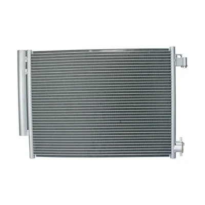 Image of 921006454R, 921006843R Condenser BOSCH 1 986 AD2 009 with dryer, mounting manual, without seal ring 15,5mm 10,2mm 540mm R1234yf, R134a