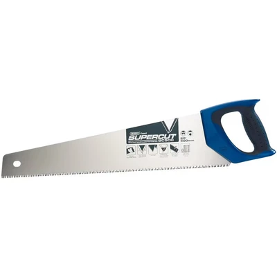 Image of Draper Supercut� Soft Grip Hardpoint Handsaw, 500mm/20&quot;, 7tpi/8ppi