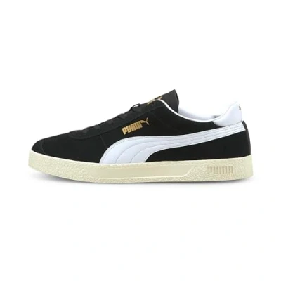 Image of Puma Unisex Club Trainers Black Size UK 10
