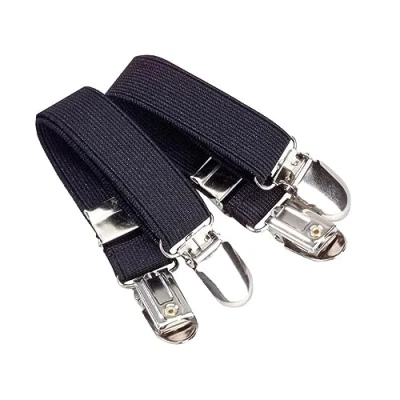 Image of Dublin Elastic Jodhpur Clips Black