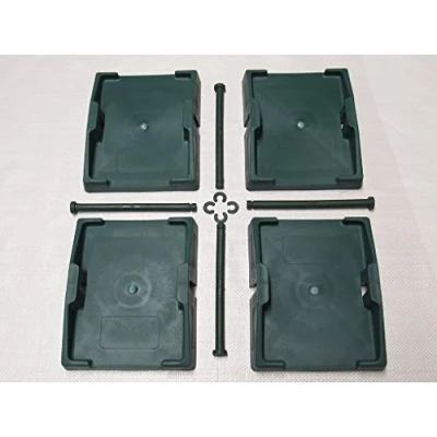 Image of Caravan Jack Pads x4 (Levelling Leg Stabiliser Corner Feet)