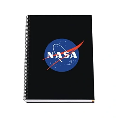 Image of Dohe A4 Notebook (Lined cover interior 5 mm) Nasa Logo