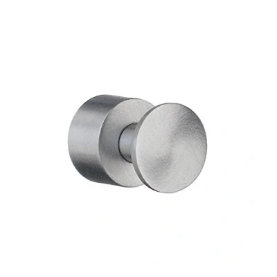 Image of Smedbo Towel Hook Single, Brushed Chrome RS3455 Wall Mounted