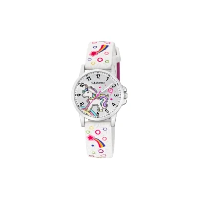 Image of Calypso Watches Unisex Child Analogue Classic Quartz Watch with Plastic Strap K5776/4