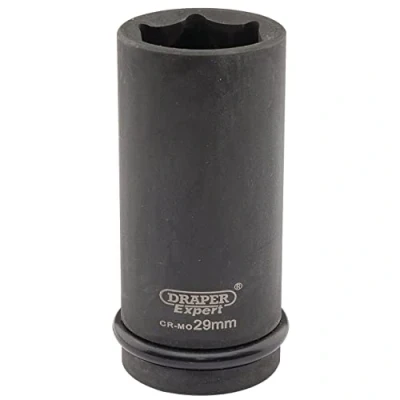 Image of Draper Expert HI TORQ� 6 Point Deep Impact Socket, 3/4&quot; Sq. Dr., 29mm