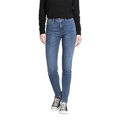 Image of Lee Scarlett HIGH Jeans Skinny Fit, Women&#039;s, Size: 27x33, Mid copan