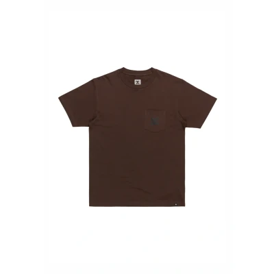 Image of DC Shoes STAR Pocket HSS Basic Tshirt, Men&#039;s, Size: Medium, Ctl coffee bean