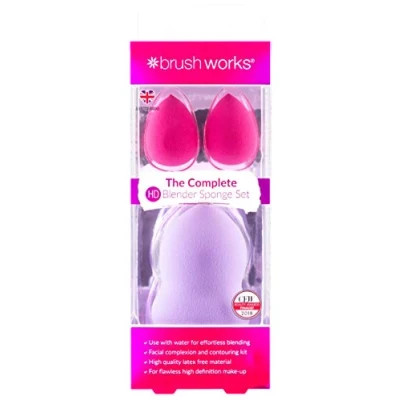 Image of Brushworks HD Complete Blending Sponge Set