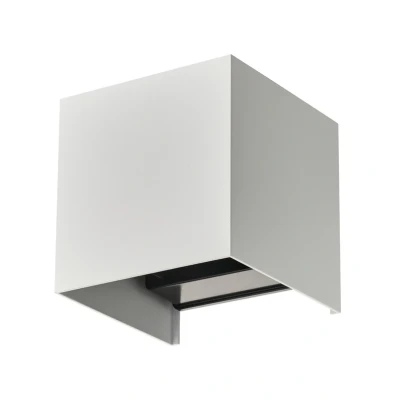 Image of Lindby Smart LED outdoor wall lamp Dara, 10 cm, white, CCT Tuya