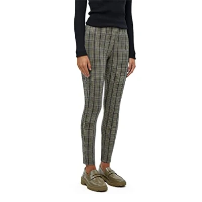 Image of Desires Women&#039;s Eninna Leggings 0021C Cobblestone Checked 8