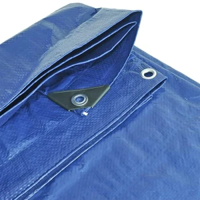 Image of Simply Heavy Duty 90GSM Tarpaulin TARP003 4x5M, Waterproof for Vehicles, Gardens and Home Projects