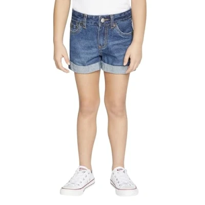 Image of Levi&#039;s Kids Girlfriend Shorty Short Girls, Blue, 14 Years