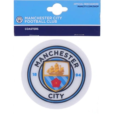 Image of Manchester City F.C. 2pk Coaster Set