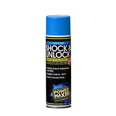 Image of Power Maxed PMSU500SC11 Shock and Unlock Spray Can, 500 ml