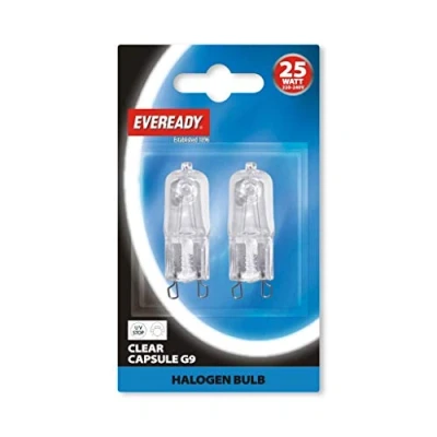 Image of STX_671859 Eveready G9 Capsule Clear BL2 25W (S815)