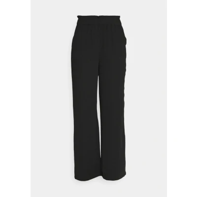 Image of JDY Divya HW WIDE Pants WVN Trousers, Women&#039;s, Size: XXL, Black