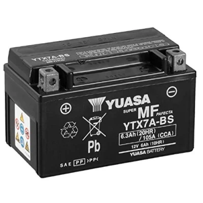 Image of Yuasa YTX7A BS(WC) Maintenance Battery