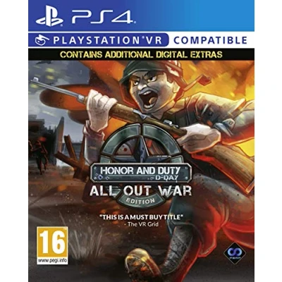 Image of Honor and Duty All Out War Edition (PS4)