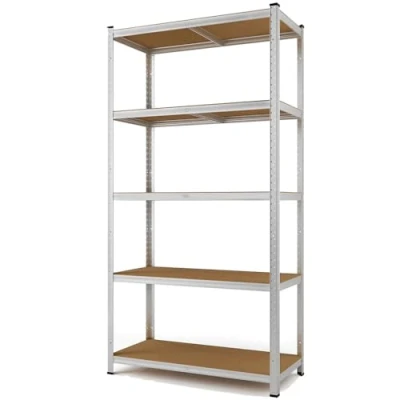 Image of TAHA® Boltless Garage Storage Shelving Steel Racking 180x90x40cm
