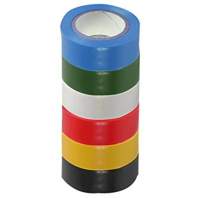 Image of PRO POWER SH5005 6MPK Insulation Tape 19mm x 8m (6 Colours) 6 Pack