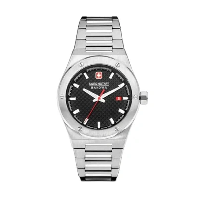 Image of Swiss Military Hanowa Men Analog Quartz Watch with Stainless Steel Strap SMWGH2101604