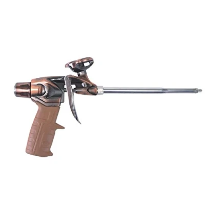 Image of GOBEST heavy duty PTFE expanding foam gun, brass finish (GB 0003)