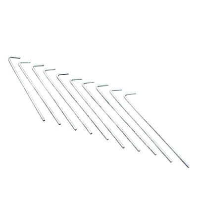 Image of Regatta Unisex Adult 8 Inch SteelPegs 10pk Pegs, Misc, One Size