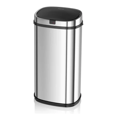 Image of Morphy Richards Chroma 42L Square Sensor Bin Stainless Steel