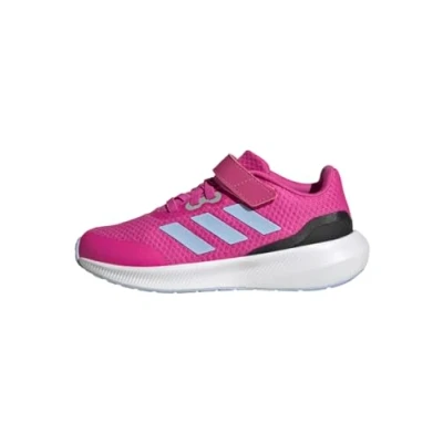 Image of adidas Boy&#039;s Runfalcon 3.0 El Sneaker, Lucid Fuchsia Blue Dawn Core Black, 6 UK
