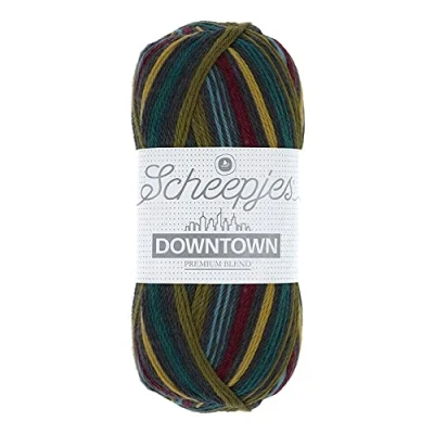 Image of Scheepjes Downtown 415 Tailor&#039;s Row Yarn 5x50g