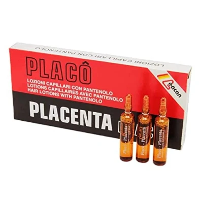 Image of Hair loss Placenta Placo for Intensive Treatment [12 vials 0] Revitalizing Against Loss, 0.33 Fl Oz (Pack of 12)