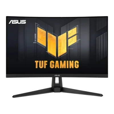 Image of ASUS TUF Gaming VG27VH1B Monitor 27 inch Full HD (1920x1080), 165Hz (above 144Hz), Extreme Low Motion Blur, Adaptive sync, FreeSync Premium, 1ms (MPRT), Curved, Black